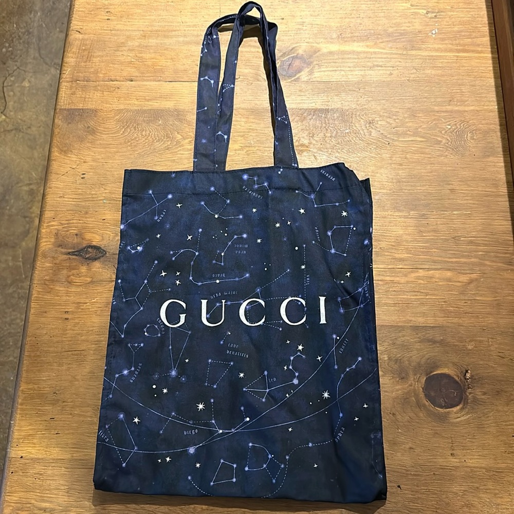 Gucci canvas tote